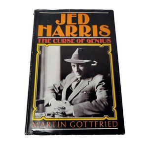 VINTAGE 1984 "The Curse of Genius" by Jed Harris | Hardcover Book